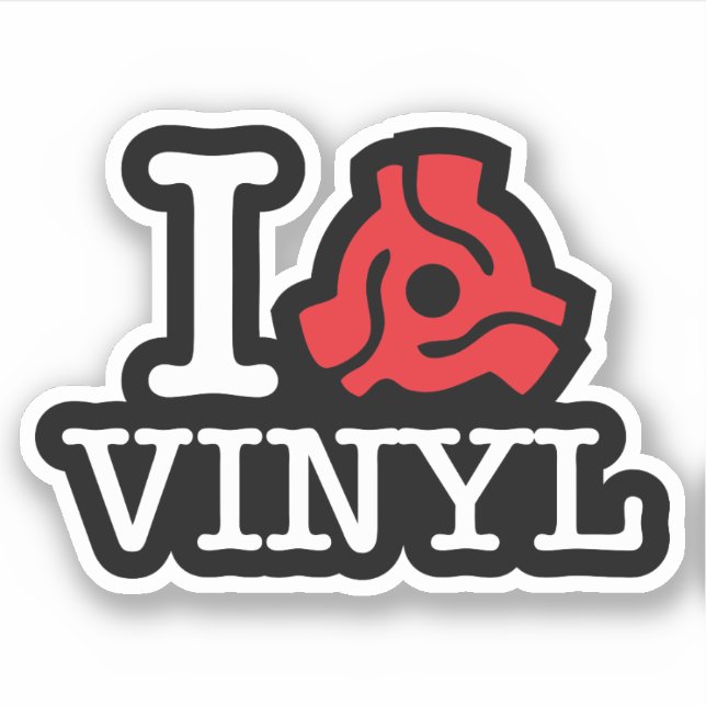 Sticker Carte I 45 Vinyl (Devant)
