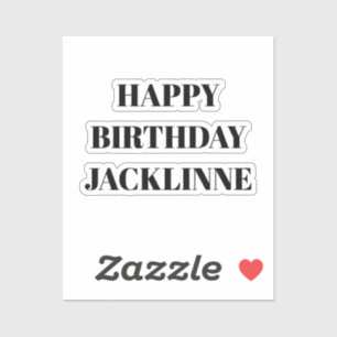 Sticker Carte Joyeux Anniversaire Que Vous Pouvez Utiliser