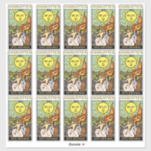 Carte Sun Tarot 15 x 30e anniversaire Nom et photo