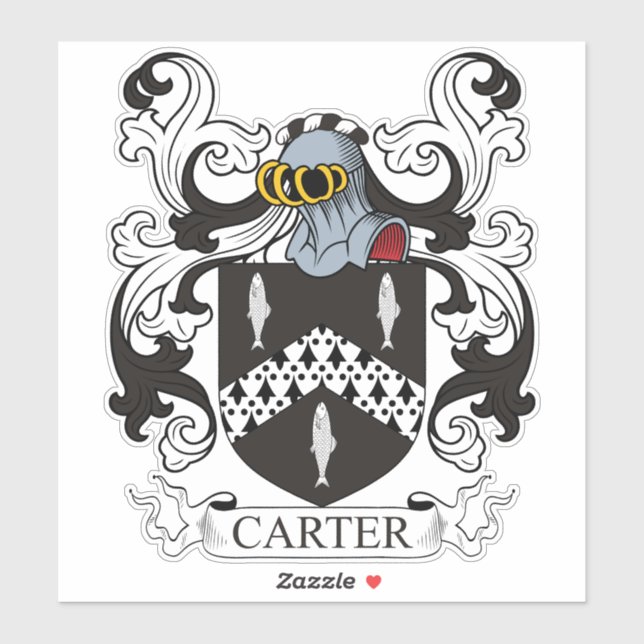 Sticker Carter Family (Feuille)