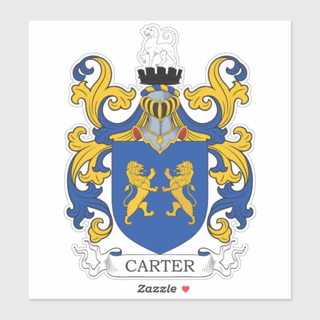 Sticker Carter Family (Feuille)