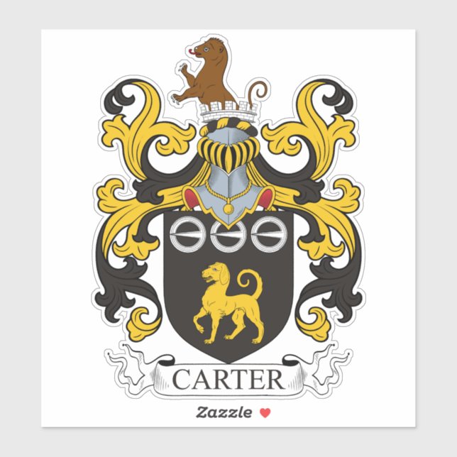 Sticker Carter Family (Feuille)