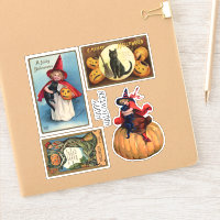 Cartes postales antiques Vintage Halloween