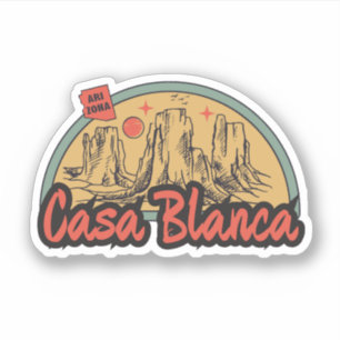 Sticker Casa Blanca, Arizona