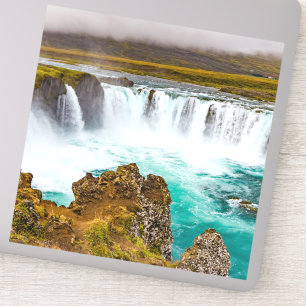Sticker Cascade de Godafoss, Islande