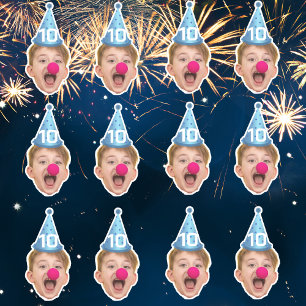 Sticker Casquette de la partie face personnalisée   Âge d'