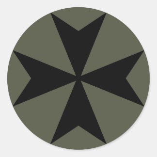 Sticker Casquette d'étendue, Croix maltaise - Styl