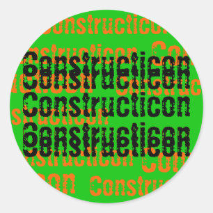 Sticker Casquette dur Constructicon