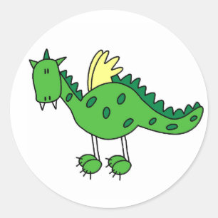 Sticker Castle Dragon