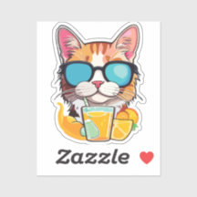 cat that loves drinks