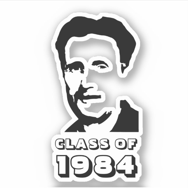 Sticker Catégorie 1984 (George Orwell) (Devant)