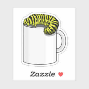 Sticker Caterpillar avec Musique