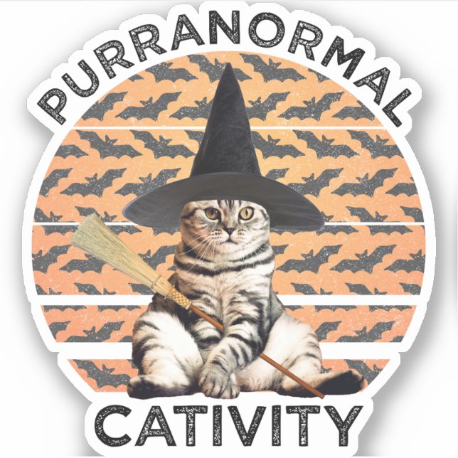 Sticker Cativité purranormale (Devant)