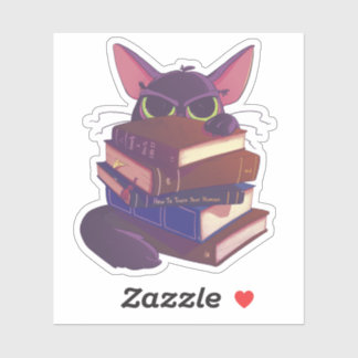 Sticker Cats & Books