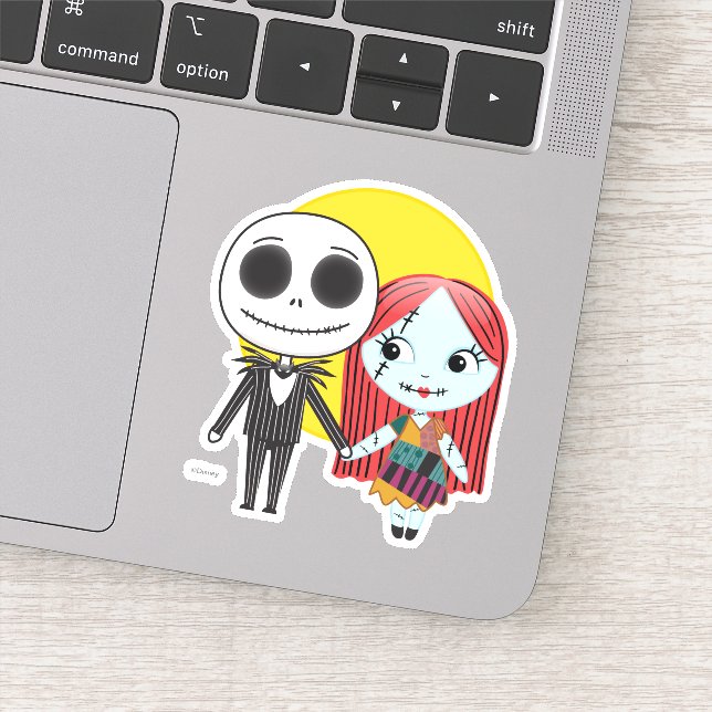 Sticker Cauchemar avant Noël | Jack & Sally Emoji 2 (Détail)