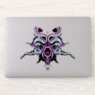 Sticker cauchemar de l'espace profond (créature abysse) v0