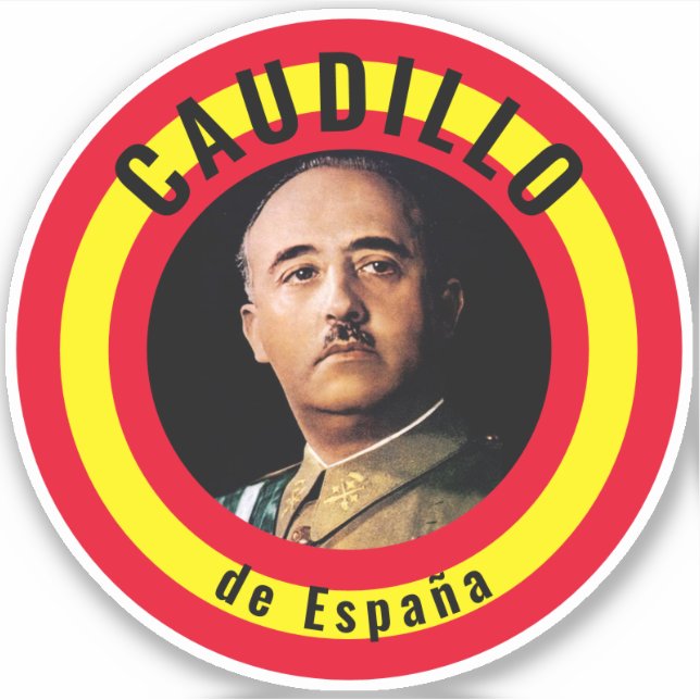 STICKER CAUDILLO (Devant)