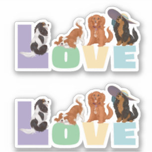 Sticker Cavalier Roi Charles Espagnols Aimer