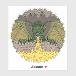 Sticker Cavern Dragon 2016