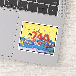 Sticker CBC Radio 740