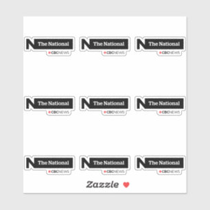 Sticker CBC The National