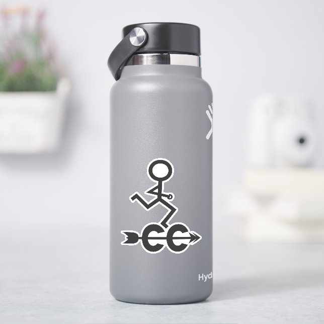 Sticker CC cross-country (HydroFlask)