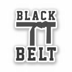 Sticker Ceinture noire