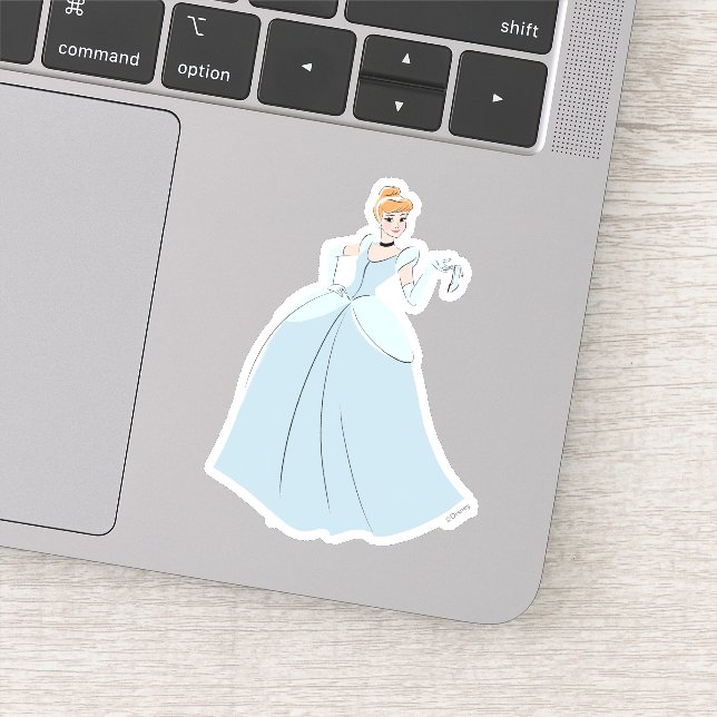 Sticker Cendrillon Moment magique (Détail)