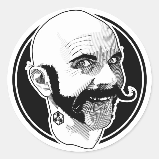 Sticker Cercle Dr Awkward (Devant)