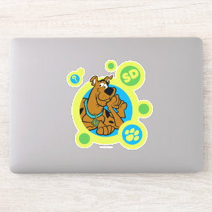Sticker Cercles Scooby-Doo SD Badge