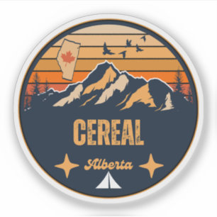 Sticker Cereal, Alberta