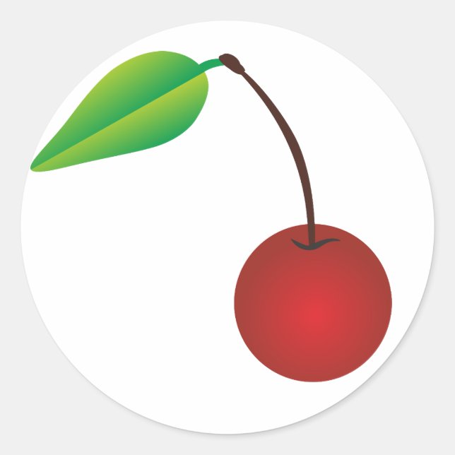 Sticker cerise (Devant)