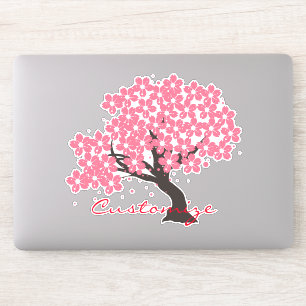 Sticker Cerisiers Fleurs Japonais Sakura Thunder_Cove