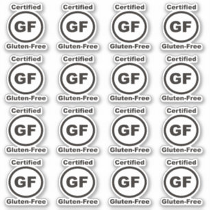 Sticker Certifié sans gluten