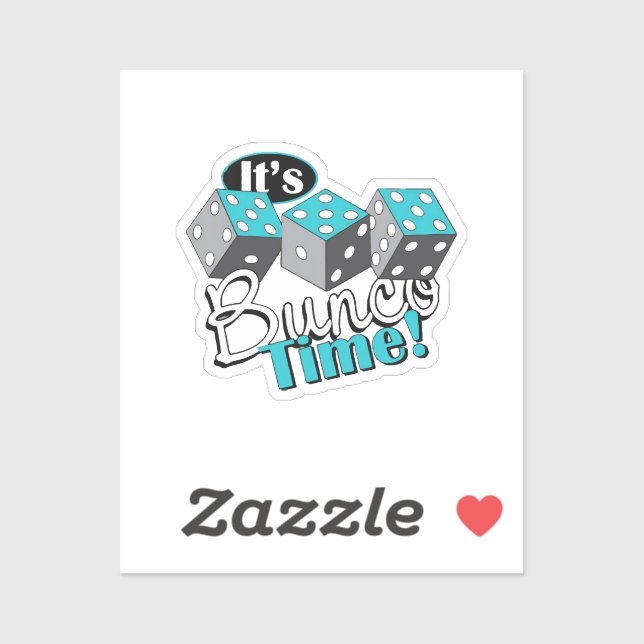 Sticker C'est Bunco Time ! (Feuille)