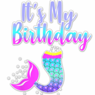 Sticker C'est mon anniversaire