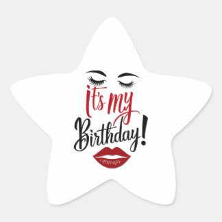 Sticker - C'est mon anniversaire