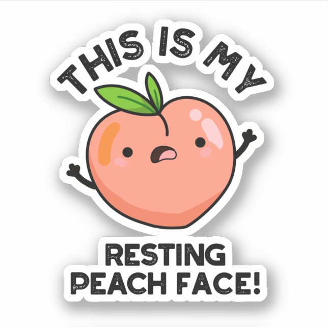 Sticker C'Est Mon Jeu De Tête De Poche De Repose (Devant)