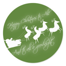 Sticker "C'était la nuit avant Noël"