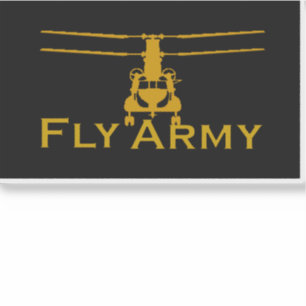 Sticker CH47 Chinook Fly Army Vinyl Decal