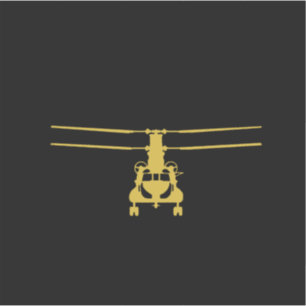 Sticker CH47 Chinook Fly Army Vinyl Decal