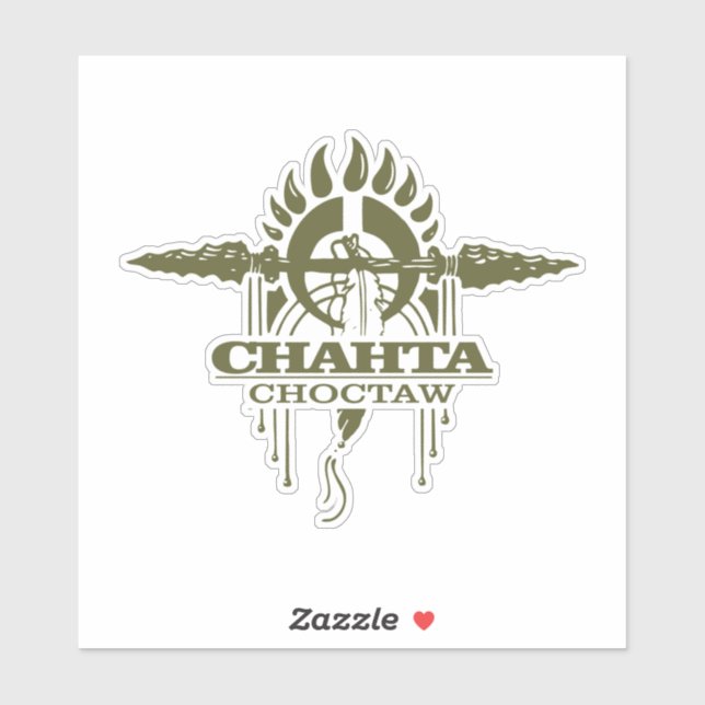 Sticker Chahta (Choctaw) 2o (Feuille)