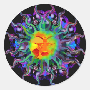 Sticker Chakra Sun