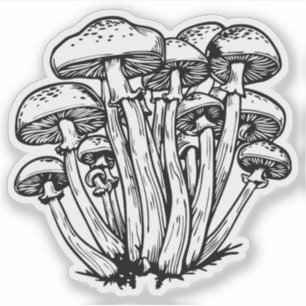 Sticker Champignons