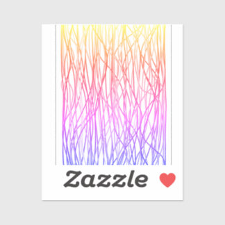 Sticker Chaos coloré