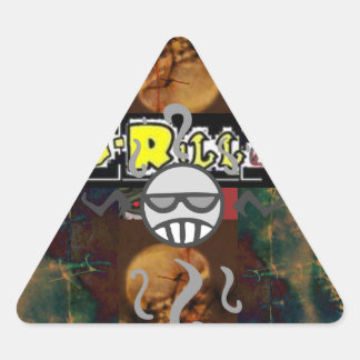 Sticker chaotique J-Rilla et Triangle du crâne