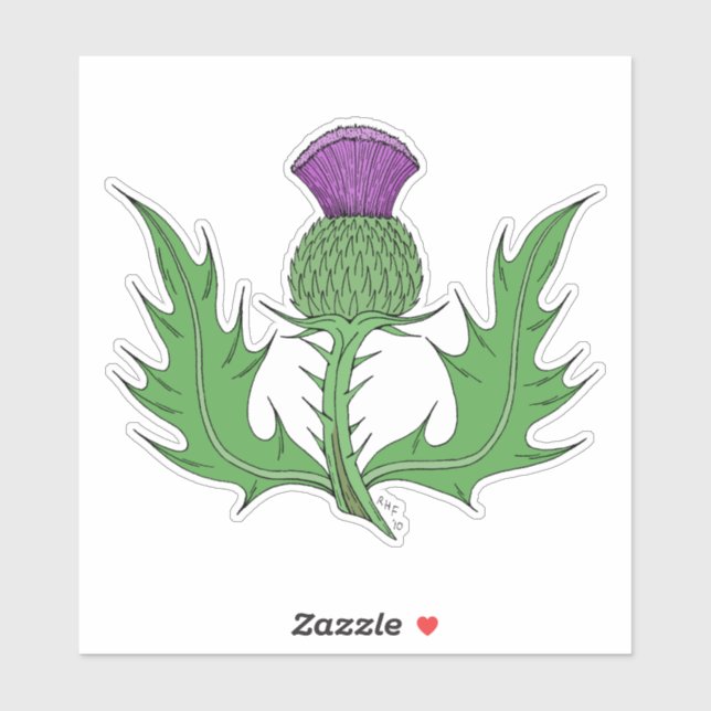 Sticker Chardon (Feuille)
