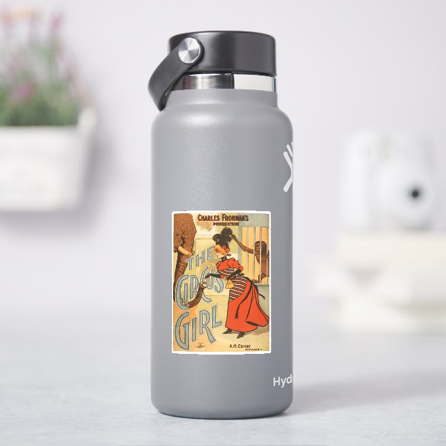 Sticker Charles Frohman's Production, The Circus Girl 2 (HydroFlask)