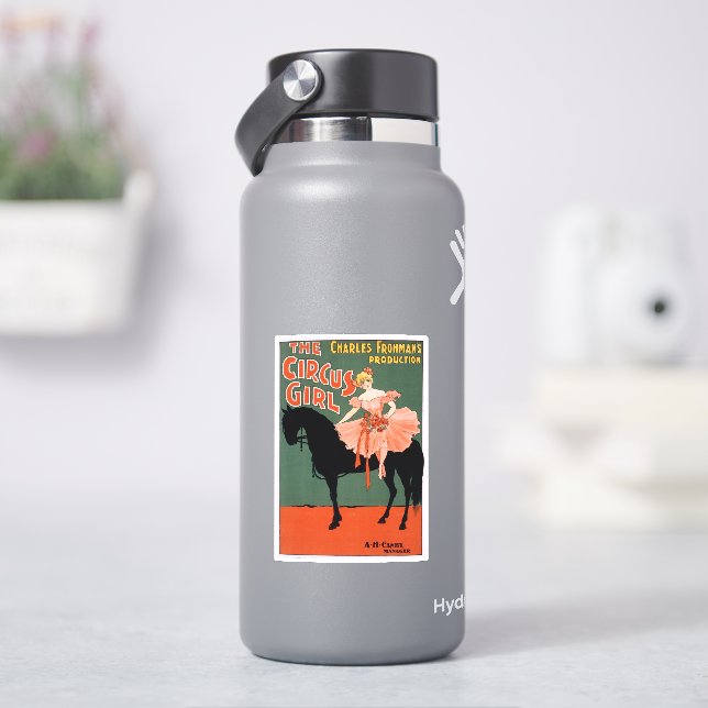Sticker Charles Frohman's Production, The Circus Girl 3 (HydroFlask)