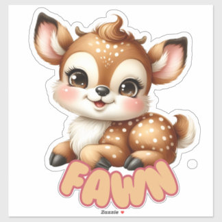 Sticker Charmante Faune - Pépinière